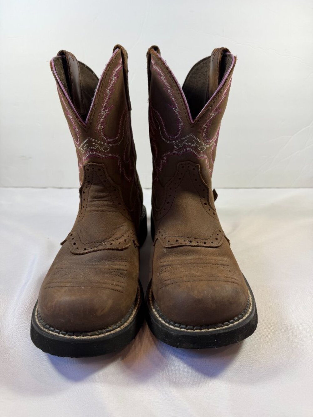 EUC Justin Gypsy Gemma Women's Leather Western Boots, Size 10.5 - Picture 4 of 12
